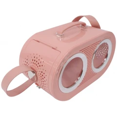 Τσάντα Μεταφοράς Γάτας & Σκύλου M-Pets Sixties Radio Carrier Ροζ 50,2x23,5x31,3 cm Τσάντα Μεταφοράς Γάτας & Σκύλου M-Pets Sixties Radio Carrier Ροζ 50,2x23,5x31,3 cm
