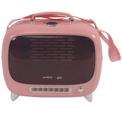 Τσάντα Μεταφοράς Γάτας & Σκύλου M-Pets Sixties TV Carrier Ροζ 44,7x26,6x38,4cm Τσάντα Μεταφοράς Γάτας & Σκύλου M-Pets Sixties TV Carrier Ροζ 44,7x26,6x38,4cm