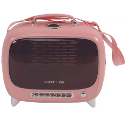 Τσάντα Μεταφοράς Γάτας & Σκύλου M-Pets Sixties TV Carrier Ροζ 44,7x26,6x38,4cm Τσάντα Μεταφοράς Γάτας & Σκύλου M-Pets Sixties TV Carrier Ροζ 44,7x26,6x38,4cm