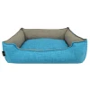 Κρεβατάκι Σκύλου Και Γάτας Woofmoda Loneta Τιρκουάζ No2 45x40x20cm