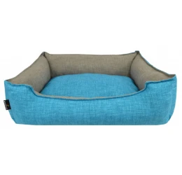 Κρεβατάκι Σκύλου Και Γάτας Woofmoda Loneta Τιρκουάζ No2 45x40x20cm