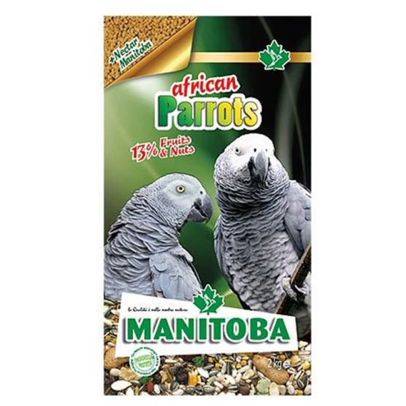 Manitoba Τροφή για Μεγάλους Παπαγάλους (African Parrots) 2kg ΠΟΥΛΙΑ