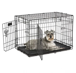 Μεταλλικό Κλουβί Crate Midwest με 2 Πόρτες 76x48x53cm Μεταλλικό Κλουβί Crate Midwest με 2 Πόρτες 76x48x53cm