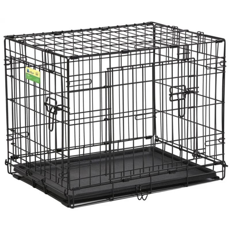 Μεταλλικό Κλουβί Crate Midwest 61X46X48cm με 2 Πόρτες ΣΚΥΛΟΙ