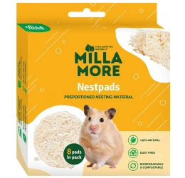 Υλικό Φωλιάς τρωκτικών Millamore Nesting Pads 8τμχ Υλικό Φωλιάς τρωκτικών Millamore Nesting Pads 8τμχ