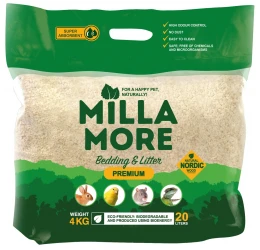 Υπόστρωμα τρωκτικών Millamore Premium chips 4kg Υπόστρωμα τρωκτικών Millamore Premium chips 4kg