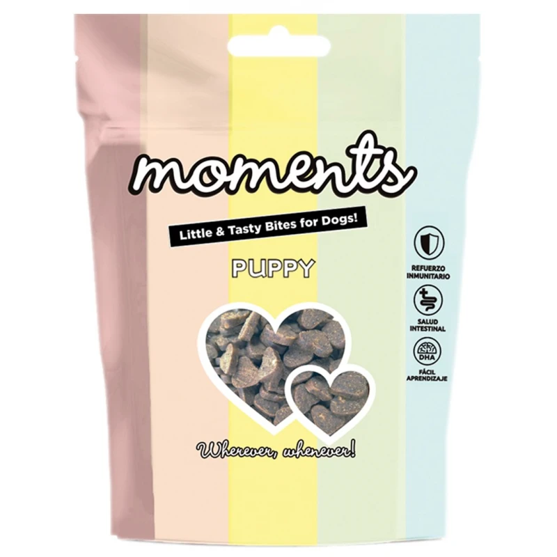 MOMENTS ΜΕ 70% ΚΡΕΑΣ PUPPY (60gr) ΛΙΧΟΥΔΙΕΣ & ΚΟΚΑΛΑ