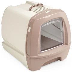 Κλειστή Τουαλέτα Γάτας MPS Cat Toilette 80's TV με Συρτάρι Άμμου 50x40x42h Μπεζ Κλειστή Τουαλέτα Γάτας MPS Cat Toilette 80's TV με Συρτάρι Άμμου 50x40x42h Μπεζ