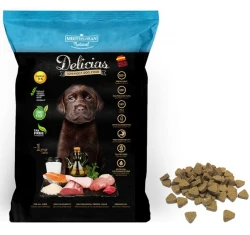 Ημίυγρη τροφή Mediterranean Delicias για κουτάβια 800gr