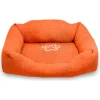 Κρεβάτι Σκύλου και Γάτας Madpet Deluxe Πορτοκαλί 55x43x17cm ΣΚΥΛΟΙ