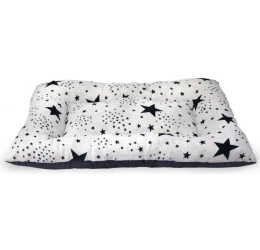 Στρώμα Σκύλου και Γάτας Madpet King Naira 100x65x8cm Λευκό με Αστέρια Στρώμα Σκύλου και Γάτας Madpet King Naira 100x65x8cm Λευκό με Αστέρια