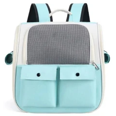 Τσάντα Μεταφοράς Γάτας ή Σκύλου Madpet City 39x25x39cm Τιρκουάζ