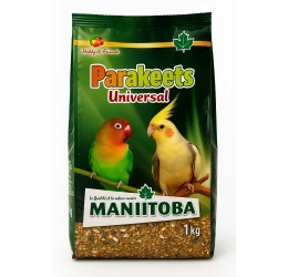 Τροφη για Παπαγαλους Manitoba Parakeets Universal - Κοκατιλ 1kg