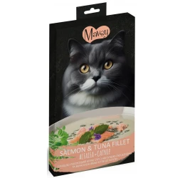 Λιχουδιά Γάτας Mavsy Creamy Superfood Salmon and Tuna with Catnip 5 x 15gr