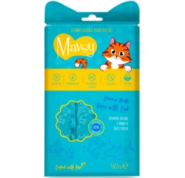 Λιχουδιά Γάτας Mavsy Creamy Tuna and Cod 5 x 15gr