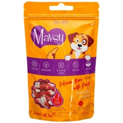 Λιχουδιά Σκύλου Mavsy Calcium Bone with Duck 100gr