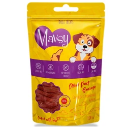 Λιχουδιά Σκύλου Mavsy Dried Duck Sausage 100gr Λιχουδιά Σκύλου Mavsy Dried Duck Sausage 100gr