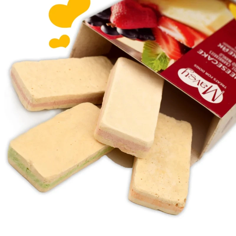 Λιχουδιά Σκύλου Mavsy Freeze Dried Cheesecake Apple Mango Cranberry 50gr Σκύλοι Λιχουδιά Σκύλου Mavsy Freeze Dried Cheesecake Apple Mango Cranberry 50gr Σκύλοι