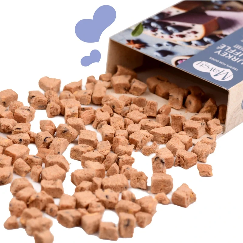 Λιχουδιά Σκύλου Mavsy Freeze Dried Turkey Souffle and Blueberries 50gr Σκύλοι Λιχουδιά Σκύλου Mavsy Freeze Dried Turkey Souffle and Blueberries 50gr Σκύλοι