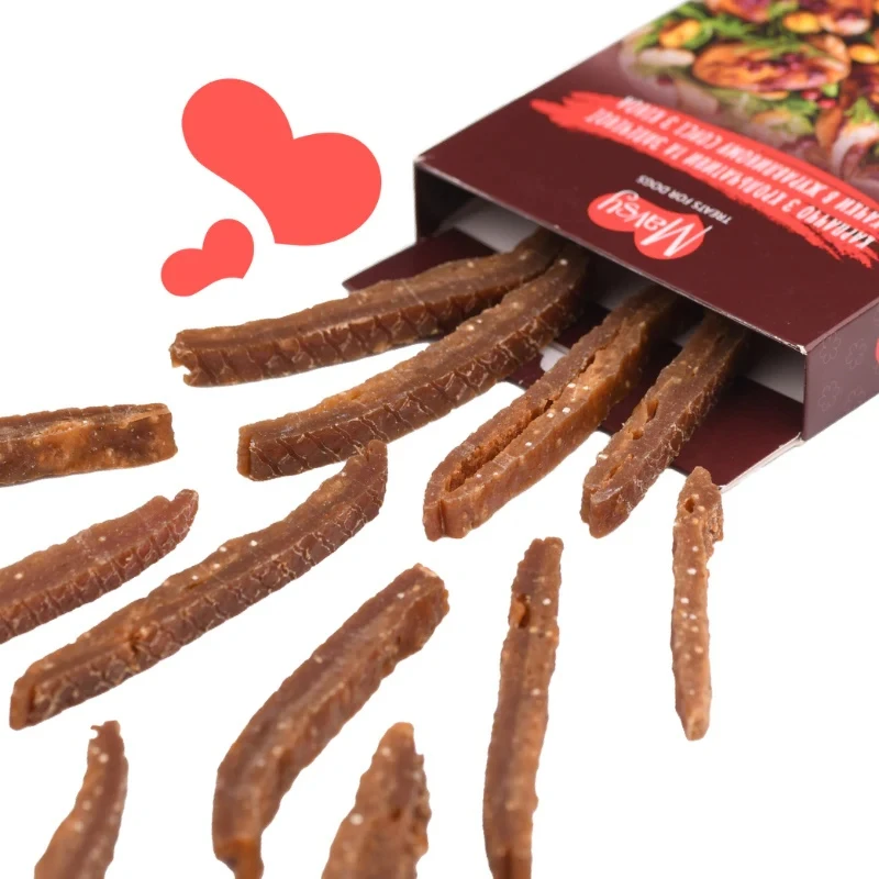 Λιχουδιά Σκύλου Mavsy Rabbit and Duck Strips 100gr Σκύλοι Λιχουδιά Σκύλου Mavsy Rabbit and Duck Strips 100gr Σκύλοι