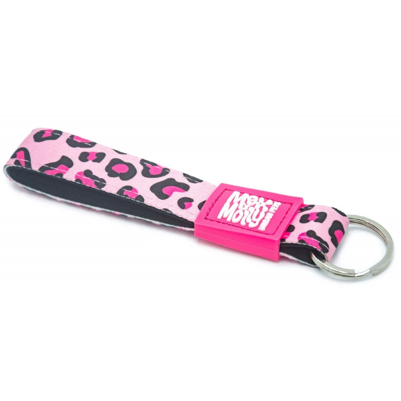 Max & Molly Μπρελόκ Leopard Pink Tag 17,5cm ΕΙΔΗ ΑΥΤΟΚΙΝΗΤΟΥ ΚΑΙ ΤΑΞΙΔΙΟΥ