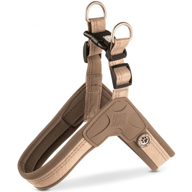 Επιστήθιο Max & Molly Q-Fit - Matrix 2.0 Medium 48-52cm Μπεζ Σκύλοι Επιστήθιο Max & Molly Q-Fit - Matrix 2.0 Medium 48-52cm Μπεζ Σκύλοι