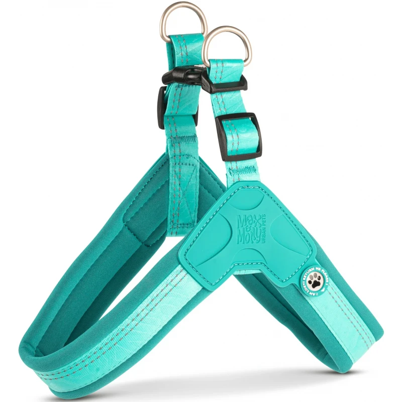 Επιστήθιο Max & Molly Q-Fit - Matrix 2.0 Large 52-56cm Τιρκουάζ Σκύλοι Επιστήθιο Max & Molly Q-Fit - Matrix 2.0 Large 52-56cm Τιρκουάζ Σκύλοι