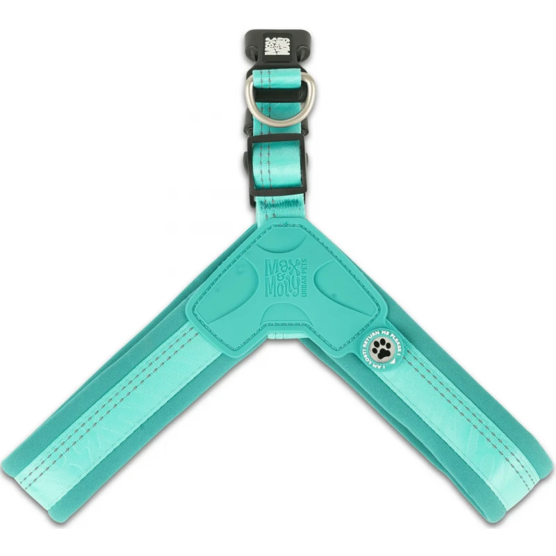 Επιστήθιο Max & Molly Q-Fit - Matrix 2.0 Large 52-56cm Τιρκουάζ Σκύλοι Επιστήθιο Max & Molly Q-Fit - Matrix 2.0 Large 52-56cm Τιρκουάζ Σκύλοι