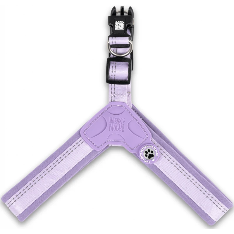 Επιστήθιο Max & Molly Q-Fit - Matrix 2.0 Large 52-56cm Μωβ Σκύλοι Επιστήθιο Max & Molly Q-Fit - Matrix 2.0 Large 52-56cm Μωβ Σκύλοι