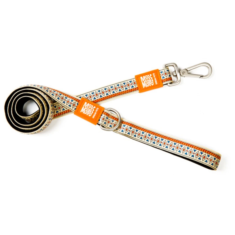 Λουρί - Οδηγός Max & Molly Ethnic Small 1,5x120cm Σκύλοι