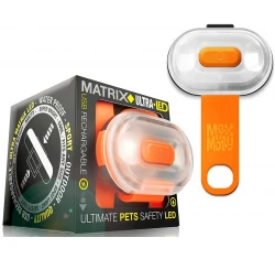Max & Molly Φωτάκι Προστασίας Matrix Ultra Led Safety Orange 14x7cm Max & Molly Φωτάκι Προστασίας Matrix Ultra Led Safety Orange 14x7cm