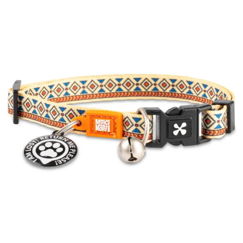 Περιλαίμιο Γάτας Max & Molly Smart ID Ethnic 1x22-35cm Γάτες