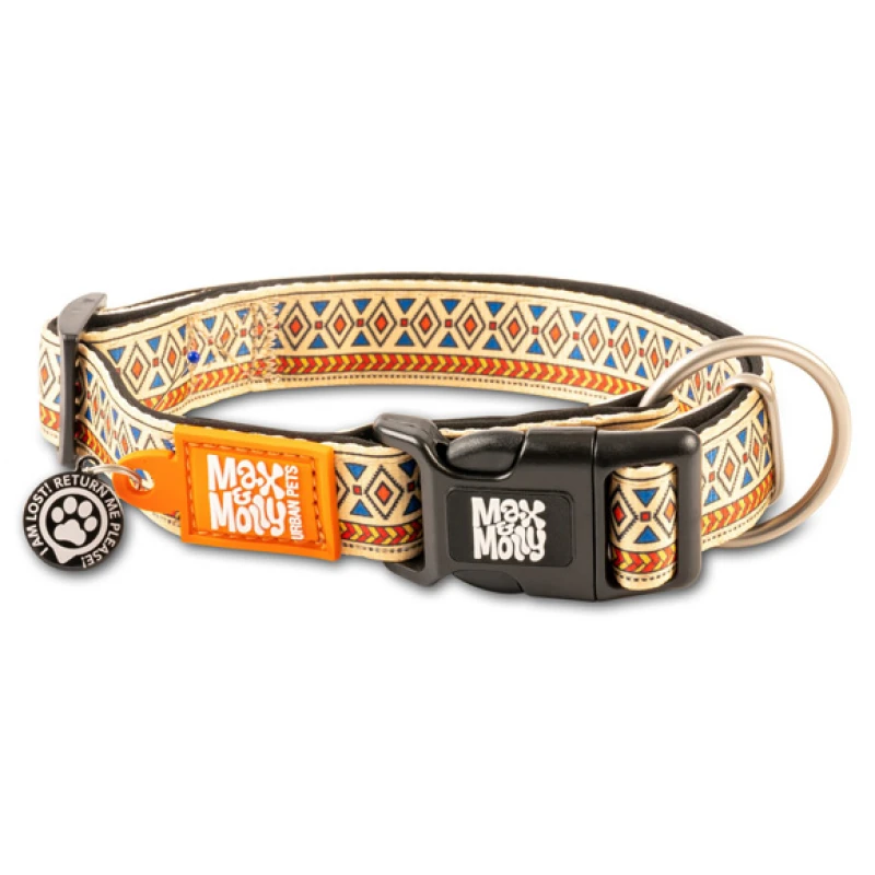 Περιλαίμιο Max & Molly Smart ID Ethnic Large 2,5x39-62cm Σκύλοι
