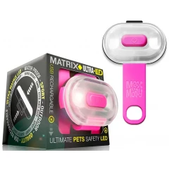 Max & Molly Φωτάκι Προστασίας Matrix Ultra Led Safety Pink 14x7cm Max & Molly Φωτάκι Προστασίας Matrix Ultra Led Safety Pink 14x7cm
