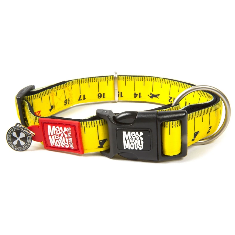 Περιλαίμιο Max & Molly Ruler Medium 2x34-55cm ΠΕΡΙΛΑΙΜΙΑ - ΟΔΗΓΟΙ - ΣΑΜΑΡΑΚΙΑ