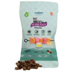 Λιχουδιές Γάτας Serrano με Σολομό και Τόνο 50gr Λιχουδιές Γάτας Serrano με Σολομό και Τόνο 50gr