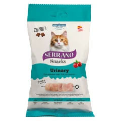 Λιχουδιές Γάτας Serrano Urinary με Κοτόπουλο 50gr