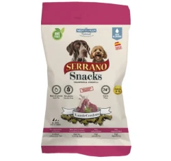 Λιχουδιές σε μικρές μαλακές μπουκιές Serrano Αρνί 100gr