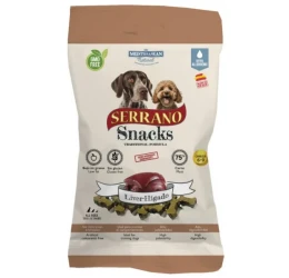 Λιχουδιές σε μικρές μαλακές μπουκιές Serrano Συκώτι 100gr Λιχουδιές σε μικρές μαλακές μπουκιές Serrano Συκώτι 100gr