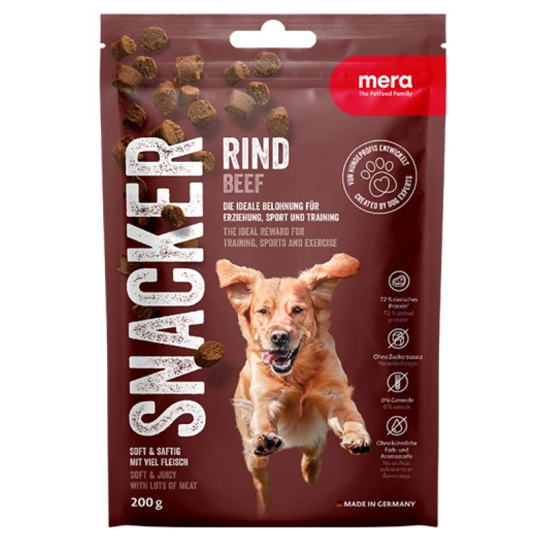 Λιχουδιά Σκύλου Meradog Snacker Beef 200gr Σκύλοι Λιχουδιά Σκύλου Meradog Snacker Beef 200gr Σκύλοι