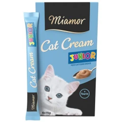Υγρή Τροφή - Κρέμα Γάτας Miamor Junior Cream σε Φακελάκι 6x15gr Υγρή Τροφή - Κρέμα Γάτας Miamor Junior Cream σε Φακελάκι 6x15gr