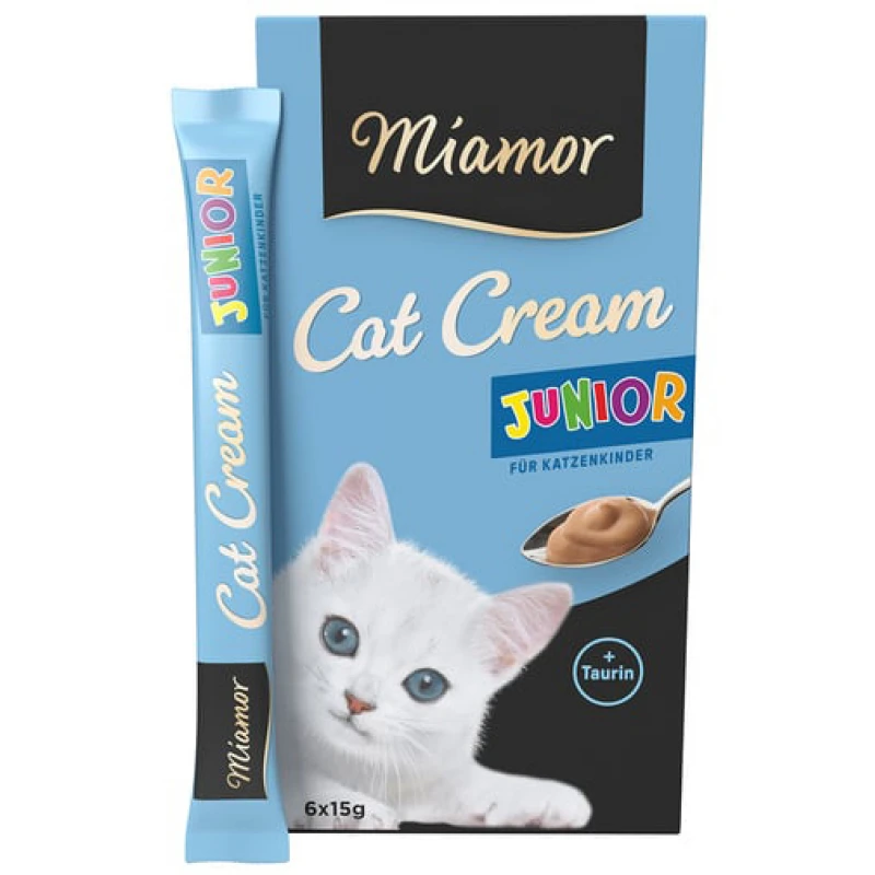 Υγρή Τροφή - Κρέμα Γάτας Miamor Junior Cream σε Φακελάκι 6x15gr ΓΑΤΕΣ