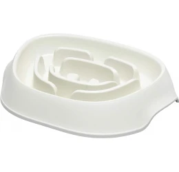 Αντιλαιμαργικό Μπολ Σκύλου και Γάτας Moderna Sensibowl 950ml Λευκό
