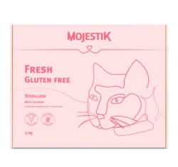 Ξηρά Τροφή Γάτας Mojestik Cat Sterilized Fresh 3kg