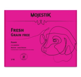 Ξηρά Τροφή Σκύλου Mojestik Fresh Grain Free Puppy 3kg με Κοτόπουλο