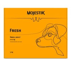 Ξηρά Τροφή Σκύλου Mojestik Fresh Small Adult 3kg με Χοιρινό