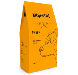 Ξηρά Τροφή Σκύλου Mojestik Fresh Small Adult 8kg με Χοιρινό