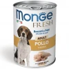 Υγρή Τροφή - Κονσέρβα Σκύλου Monge Fresh Adult Κομματάκια σε Πατέ 400gr με Κοτόπουλο ΣΚΥΛΟΙ