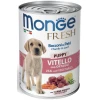 Υγρή Τροφή - Κονσέρβα Σκύλου Monge Fresh Puppy Κομματάκια σε Πατέ 400gr με Μοσχάρι και Λαχανικά  ΣΚΥΛΟΙ