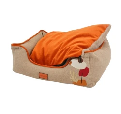 Κρεβατάκι Σκύλου Monpeo Matisse Mocca L 90x70x22cm